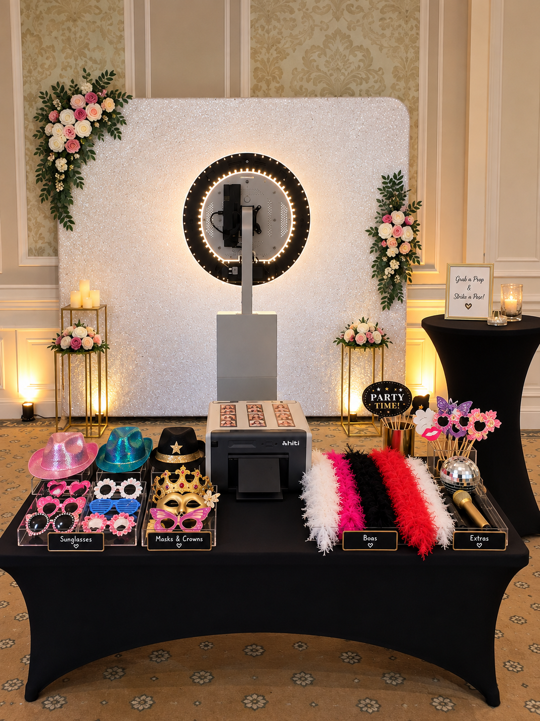 Golden Glow Photobooth NC