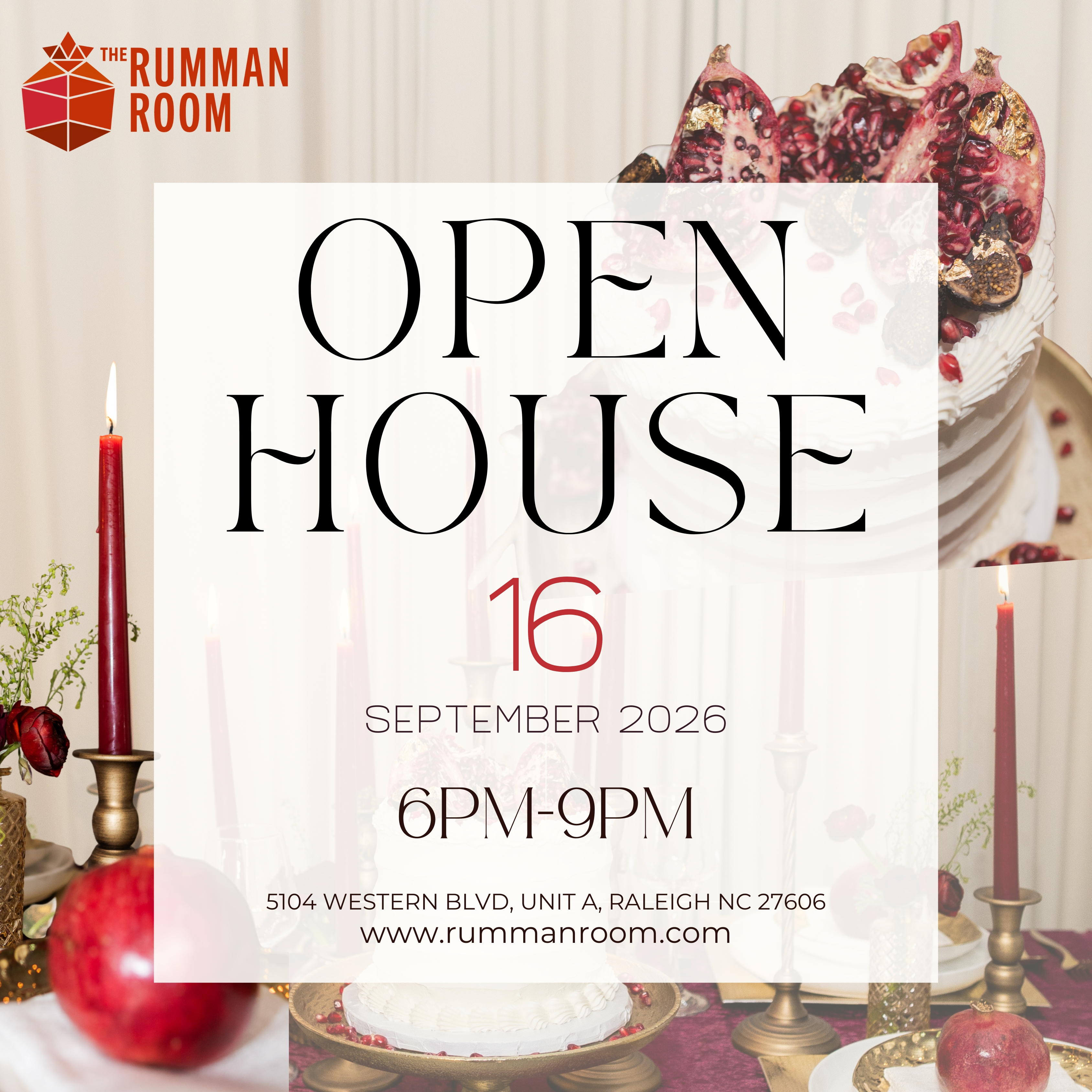 Rumman Room Open House and Vendors Showcase